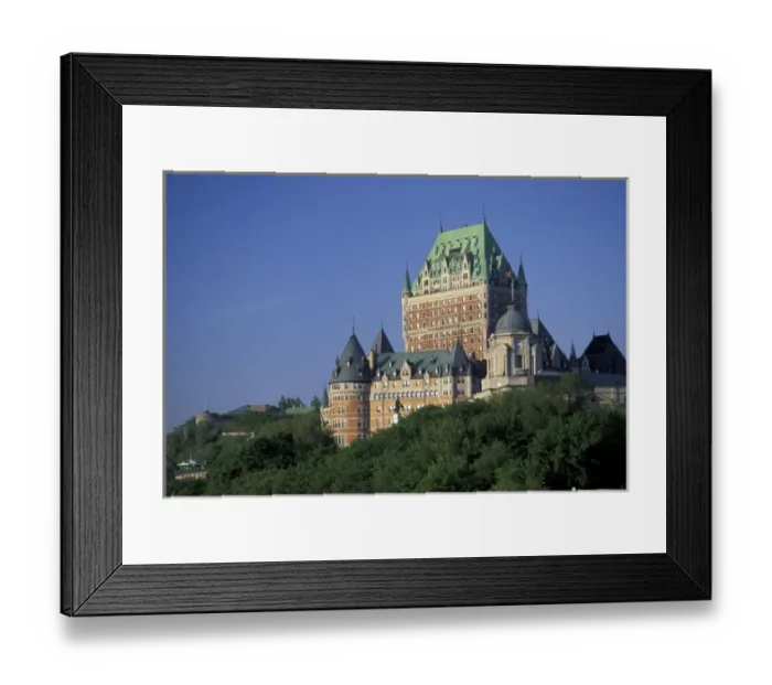 Framed Print : Canada, Quebec City. Chateau Frontenac Framed Print : Canada, Quebec City. Chateau Frontenac