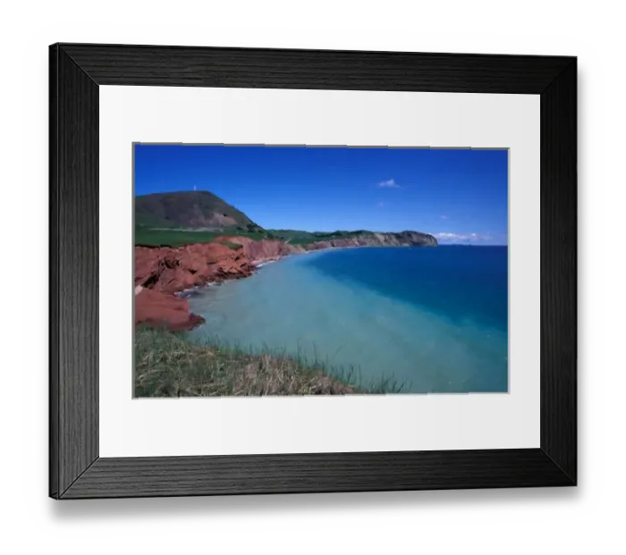 Framed Print : Canada, Quebec, Magdalen Islands, Cap Alright Framed Print : Canada, Quebec, Magdalen Islands, Cap Alright