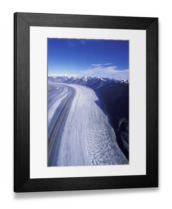 Framed Print : Canada, Yukon Territory, Kluane National Park. Kasakawulsh Glacier and Saint Elias Framed Print : Canada, Yukon Territory, Kluane National Park. Kasakawulsh Glacier and Saint Elias