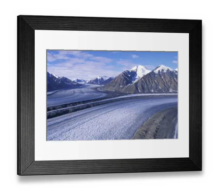 Framed Print : Canada, Yukon Territory, Kluane National Park. Kasakawulsh Glacier and Saint Elias Framed Print : Canada, Yukon Territory, Kluane National Park. Kasakawulsh Glacier and Saint Elias