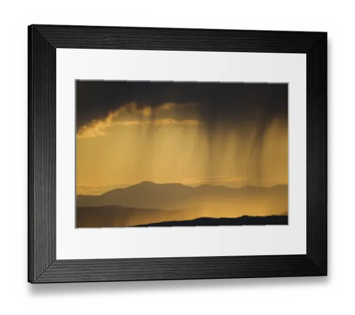 Framed Print : View onto successive Framed Print : View onto successive