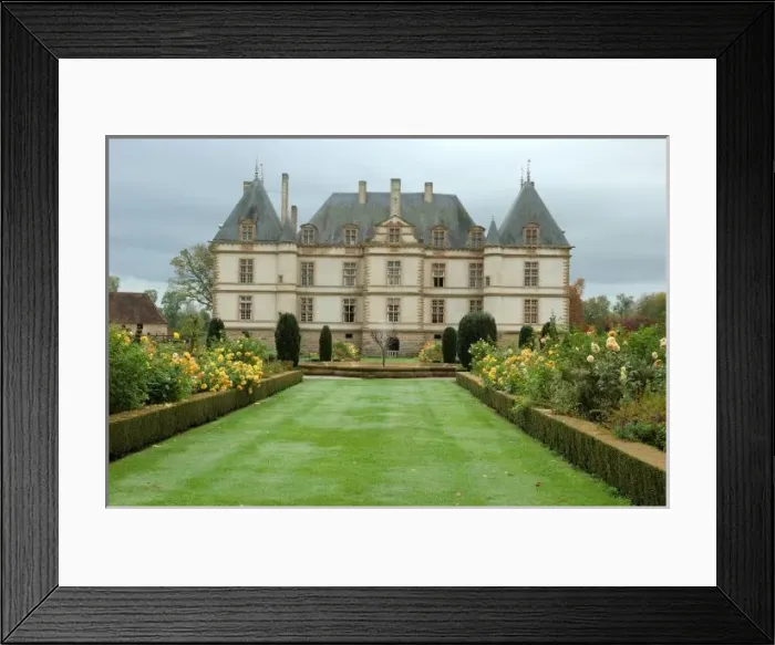 Framed Print : France, Burgundy Framed Print : France, Burgundy