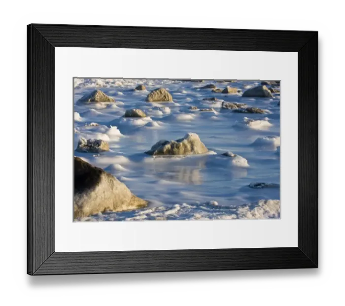 Framed Print : Canada, Hudson Bay. Ice and snow on the frozen bay. Credit as: Cathy & Gordon Illg Framed Print : Canada, Hudson Bay. Ice and snow on the frozen bay. Credit as: Cathy & Gordon Illg