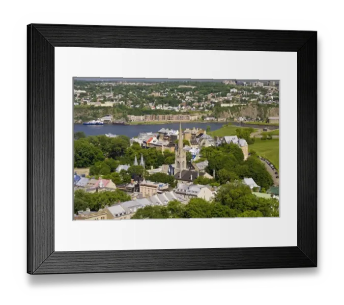 Framed Print : Quebec City, Quebec Framed Print : Quebec City, Quebec