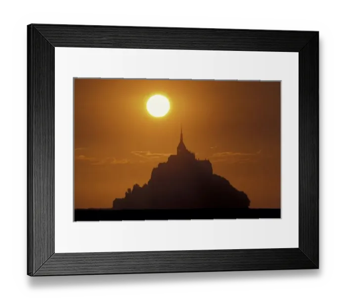 Framed Print : France, Normandy. Mont Saint Michele Framed Print : France, Normandy. Mont Saint Michele
