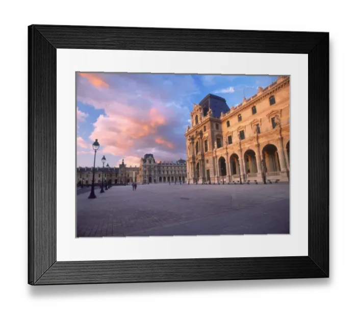 Framed Print : Louvre, Paris Framed Print : Louvre, Paris