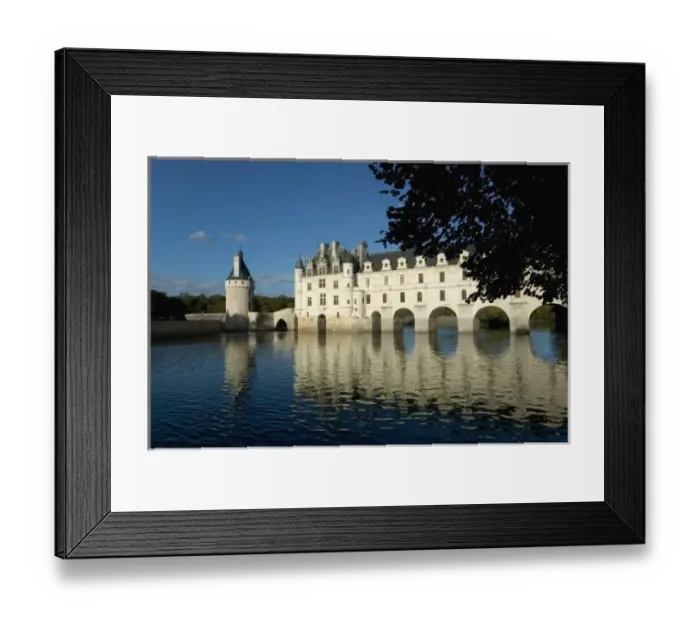 Framed Print : Chenonceau Chateau, River Cher, Loir-et-Cher, Loire Valley, France Framed Print : Chenonceau Chateau, River Cher, Loir-et-Cher, Loire Valley, France