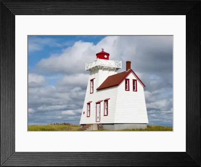 Framed Print : Rustico Harbour, Prince Edward Island. Lighthouse North Rustico Harbour Framed Print : Rustico Harbour, Prince Edward Island. Lighthouse North Rustico Harbour