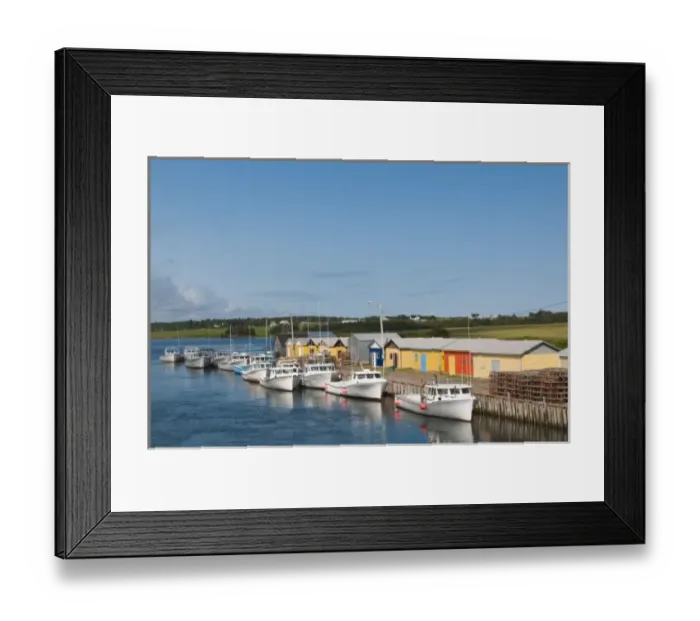Framed Print : North Lake Harbour, Prince Edward Island Framed Print : North Lake Harbour, Prince Edward Island