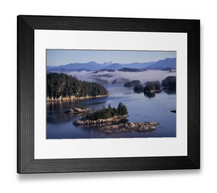 Framed Print : North America, Canada, British Columbia, Johnson Strait Framed Print : North America, Canada, British Columbia, Johnson Strait