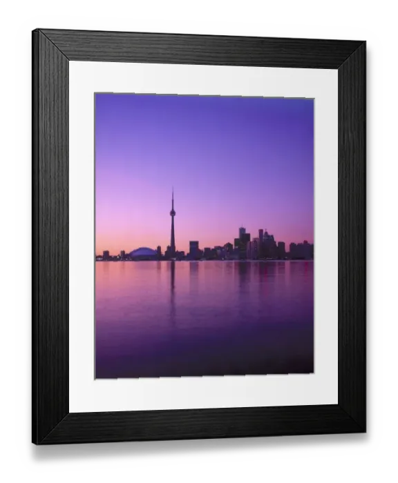 Framed Print : Toronto Skyline at night, Ontario, Canada Framed Print : Toronto Skyline at night, Ontario, Canada