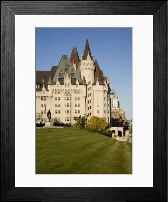 Framed Print : Chateau Laurier Hotel in Ottawa, Ontario, Canada