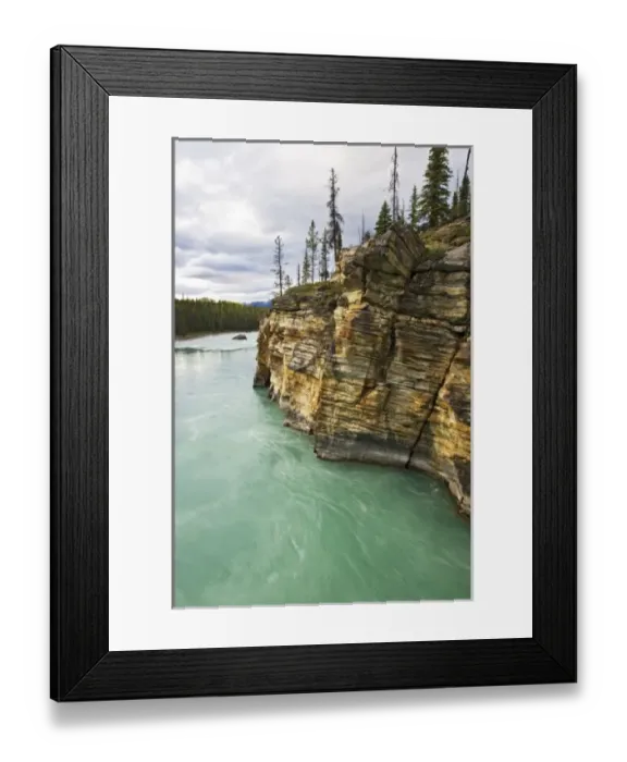 Framed Print : Canada, Alberta, Jasper National Park, Athabasca River Framed Print : Canada, Alberta, Jasper National Park, Athabasca River