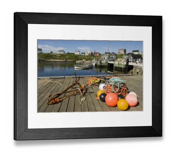 Framed Print : Peggys Cove, Nova