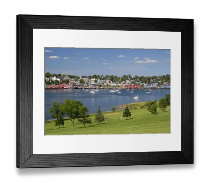 Framed Print : Lunenberg, Nova Scotia, Canada Framed Print : Lunenberg, Nova Scotia, Canada