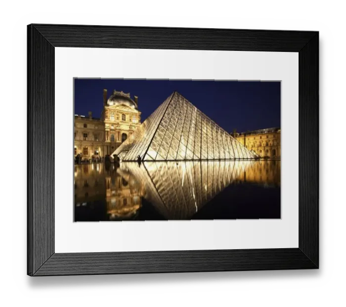 Framed Print : The night view
