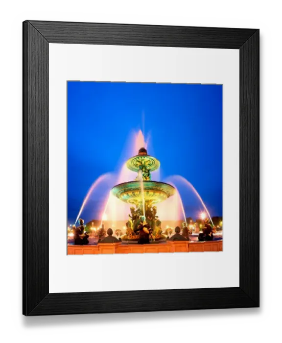 Framed Print : Place de la Concorde, Paris, France