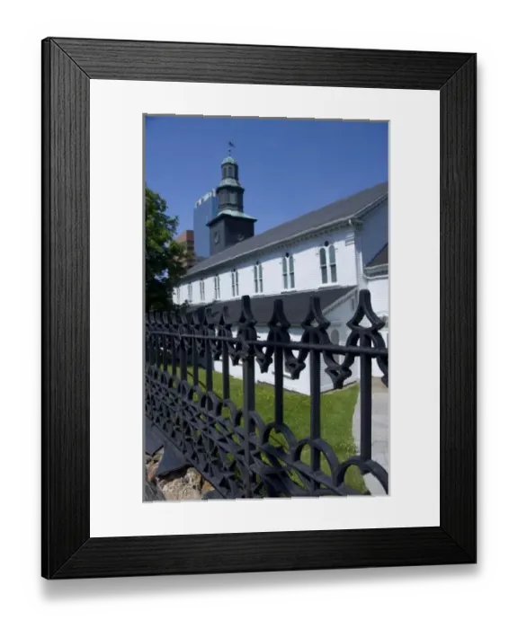 Framed Print : Canada, Nova Scotia, Halifax. Saint Pauls Anglican Church, circa 1749, oldest Framed Print : Canada, Nova Scotia, Halifax. Saint Pauls Anglican Church, circa 1749, oldest