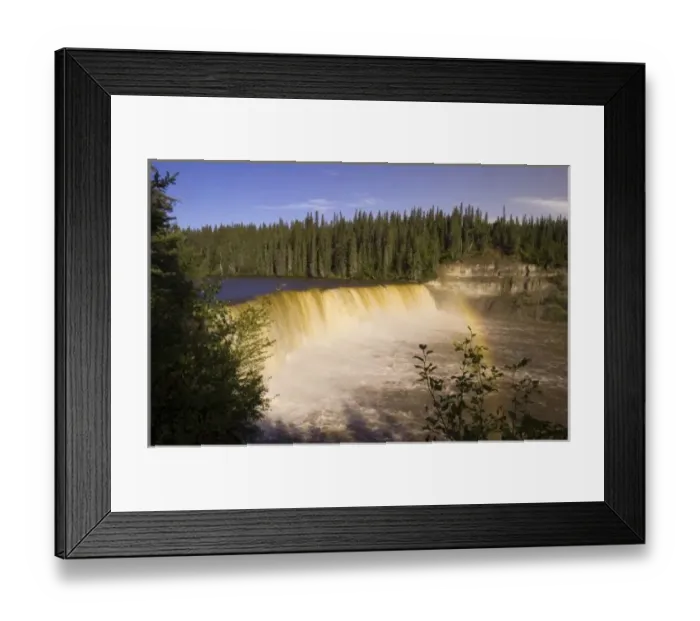 Framed Print : Lady Evelyn Falls