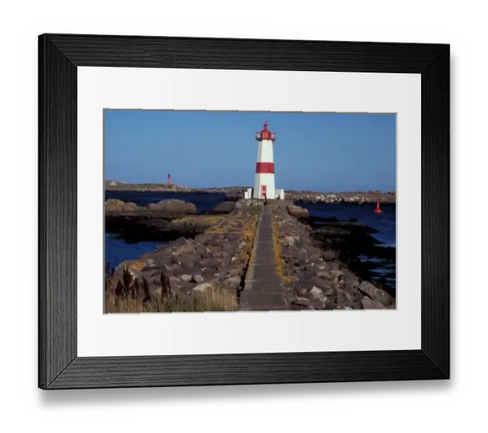 Framed Print : North America, Canada, Miquelon and St. Pierre, St. Pierre harbor lighthouse Framed Print : North America, Canada, Miquelon and St. Pierre, St. Pierre harbor lighthouse