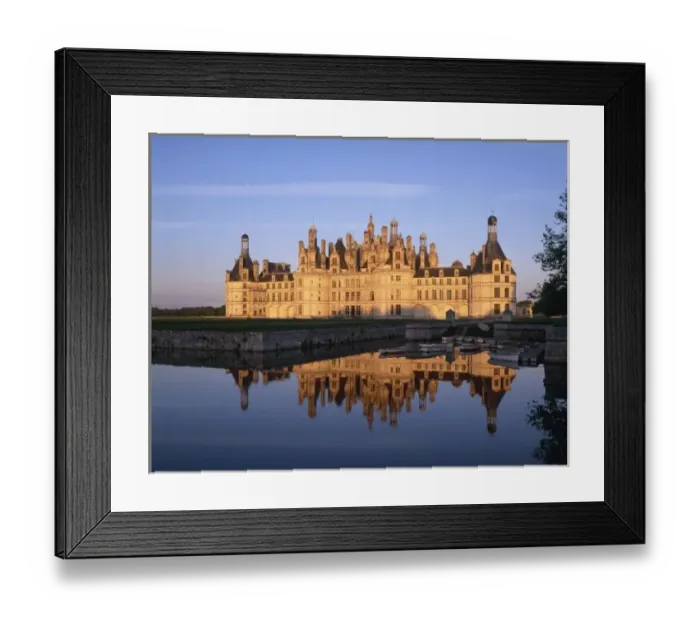Framed Print : Chateau Chambord Framed Print : Chateau Chambord
