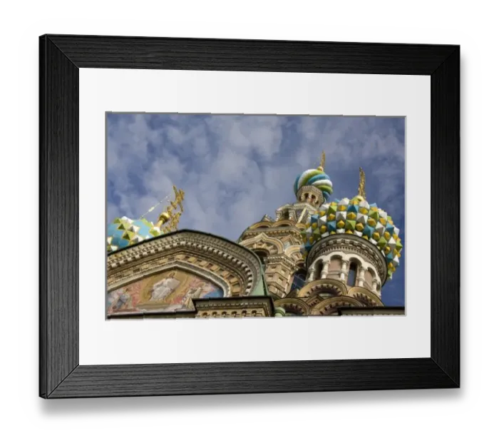 Framed Print : Russia, St. Petersburg, Nevsky Prospekt, The Cathedral of the Resurrection (aka Our