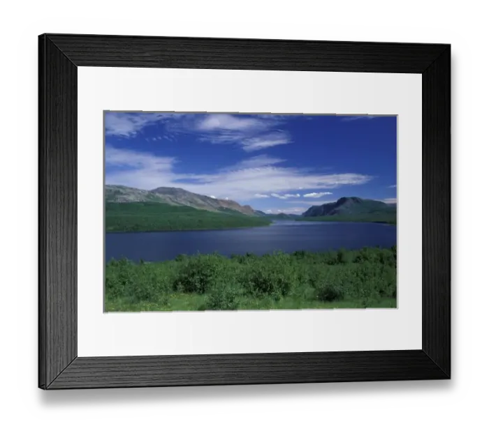 Framed Print : N. A. Canada, Newfoundland, Grose Morne Trout River Pond scenic Framed Print : N. A. Canada, Newfoundland, Grose Morne Trout River Pond scenic