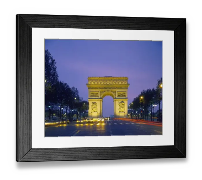 Framed Print : Arc de Triomphe, Paris, France Framed Print : Arc de Triomphe, Paris, France