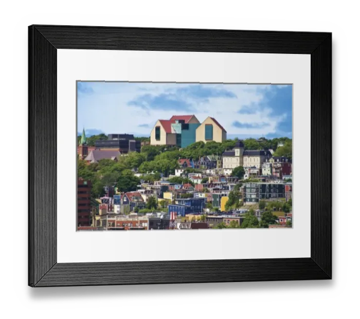 Framed Print : St. Johns, Newfoundland Framed Print : St. Johns, Newfoundland