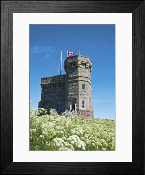 Framed Print : St. Johns, Newfoundland, Canada, Cabot Tower, Signal Hill Framed Print : St. Johns, Newfoundland, Canada, Cabot Tower, Signal Hill