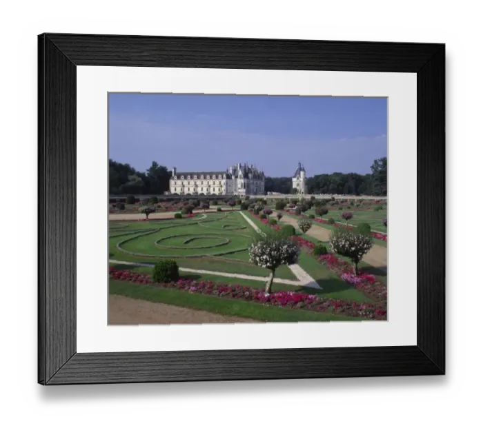 Framed Print : Chateau du Chenonceau, Loire Valley, Indre-et-Loire, France Framed Print : Chateau du Chenonceau, Loire Valley, Indre-et-Loire, France