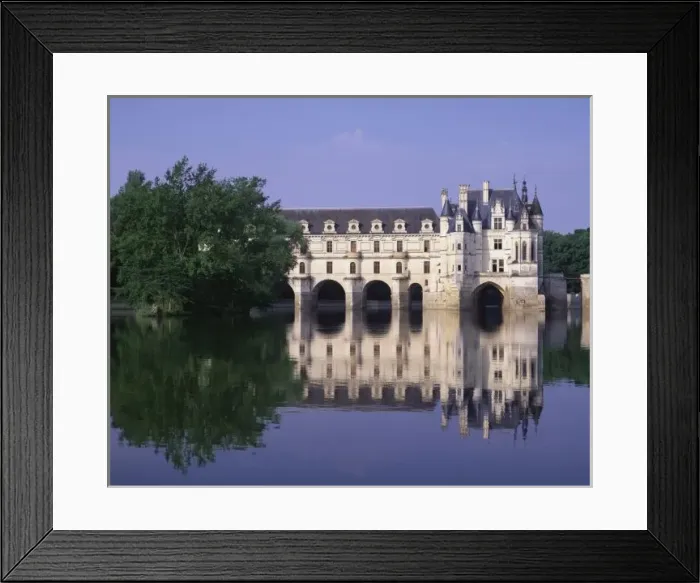 Framed Print : Chateau du Chenonceau, Loire Valley, Indre-et-Loire, France Framed Print : Chateau du Chenonceau, Loire Valley, Indre-et-Loire, France