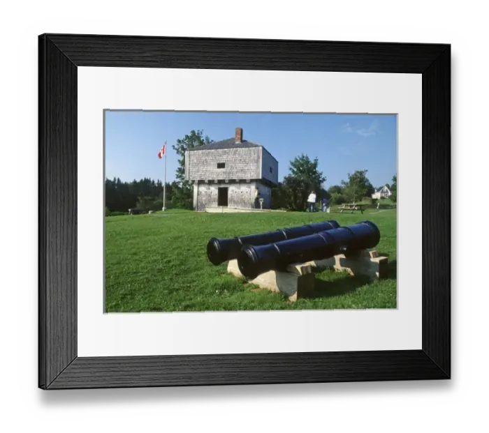 Framed Print : Canada, New Brunswick, St Andrews. St. Andrews Blockhouse National Historic Site Framed Print : Canada, New Brunswick, St Andrews. St. Andrews Blockhouse National Historic Site
