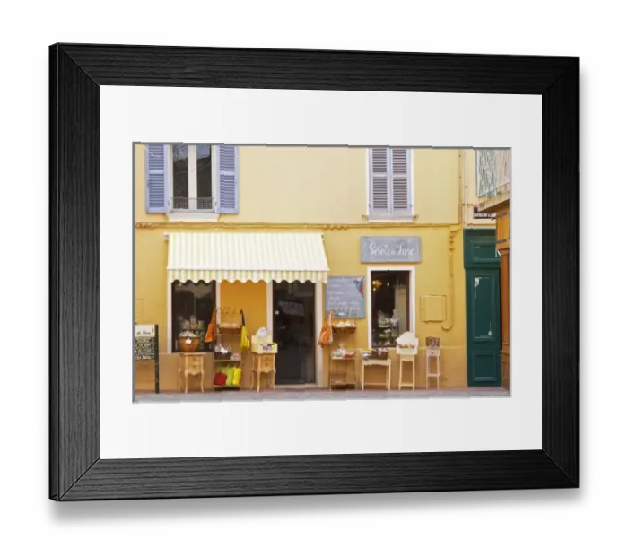 Framed Print : A market street Framed Print : A market street