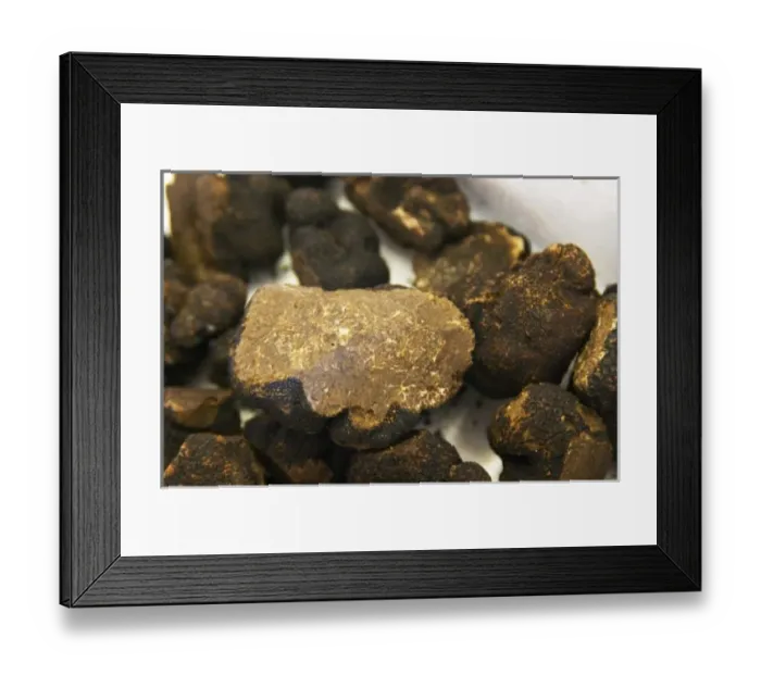 Framed Print : Truffles at La Framed Print : Truffles at La