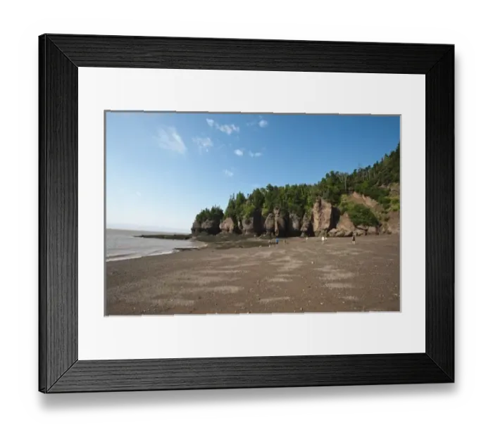 Framed Print : Hopewell Rocks and The Ocean Tidal Exploration Site, New Brunswick, Canada Framed Print : Hopewell Rocks and The Ocean Tidal Exploration Site, New Brunswick, Canada