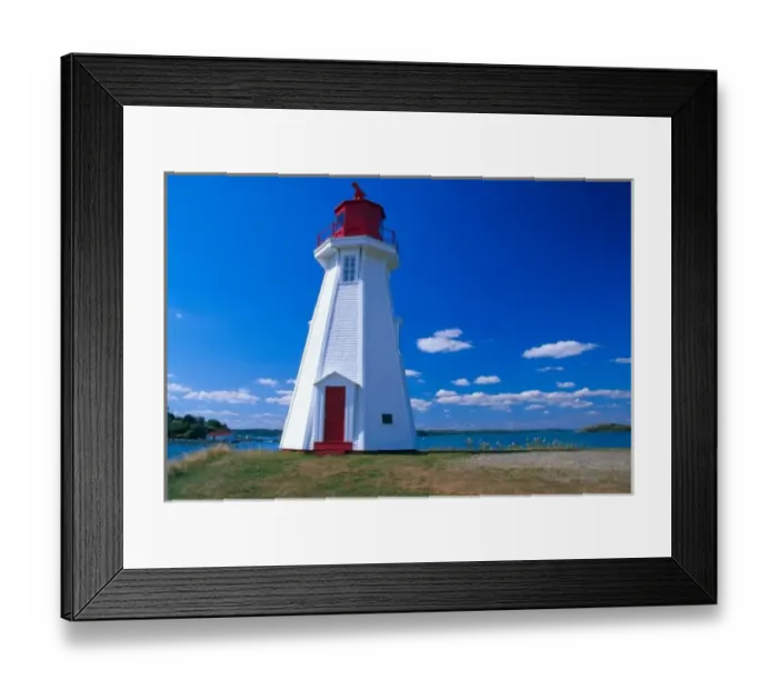 Framed Print : NA, Canada, New Brunswick, Campobello Island. Mulholland lighthouse Framed Print : NA, Canada, New Brunswick, Campobello Island. Mulholland lighthouse