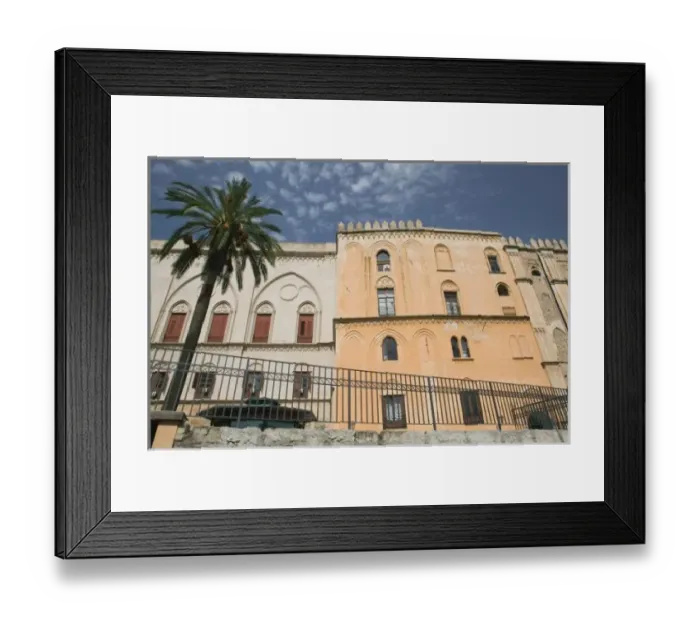Framed Print : Italy, Sicily, Palermo, Palazzo dei Normanni Framed Print : Italy, Sicily, Palermo, Palazzo dei Normanni
