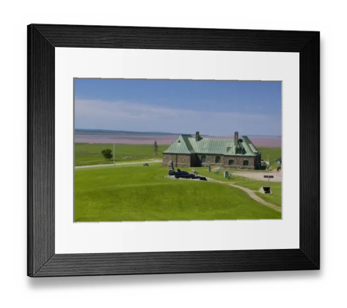 Framed Print : Canada, New Brunswick, Aulac. Fort Cumberland (aka Fort Beausejour), National Historic Site Framed Print : Canada, New Brunswick, Aulac. Fort Cumberland (aka Fort Beausejour), National Historic Site