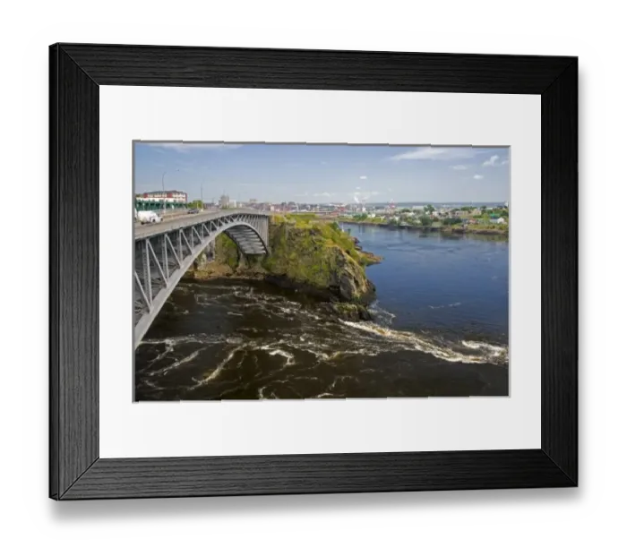 Framed Print : Reversing falls on the St. John River at St. John, New Brunswick, Canada Framed Print : Reversing falls on the St. John River at St. John, New Brunswick, Canada