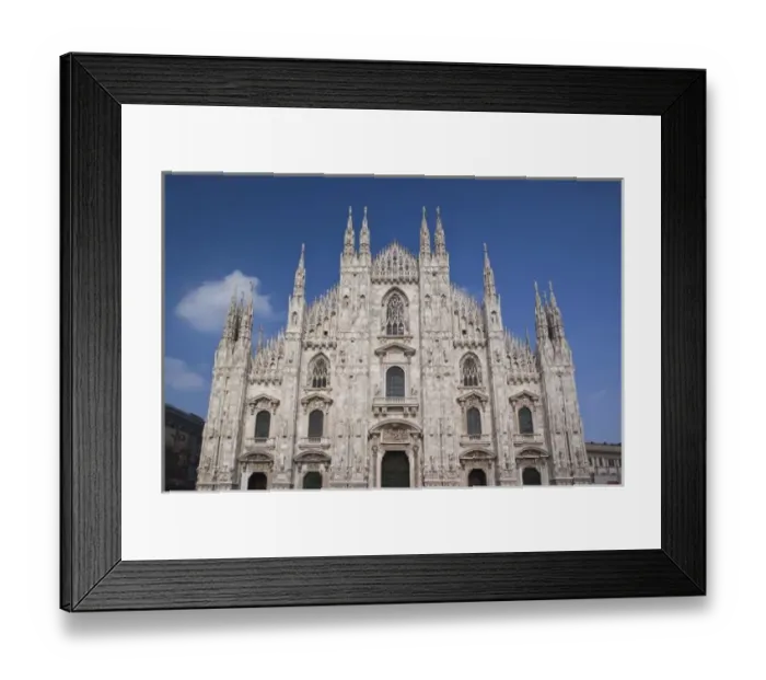 Framed Print : Italy, Milan Province, Milan. Milan Cathedral, late afternoon Framed Print : Italy, Milan Province, Milan. Milan Cathedral, late afternoon