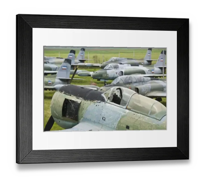 Framed Print : SERBIA, Belgrade. Yugoslav Aeronautical Museum at Belgrade Airport-Obsolete Grounded Framed Print : SERBIA, Belgrade. Yugoslav Aeronautical Museum at Belgrade Airport-Obsolete Grounded