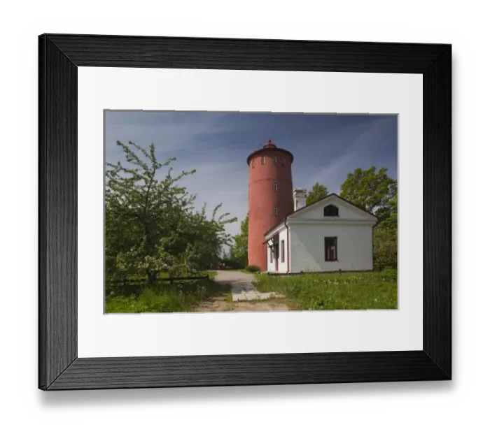 Framed Print : Latvia, Western Latvia, Kurzeme Region, Cape Kolka, Kolkasrags, Slitere, Slitere