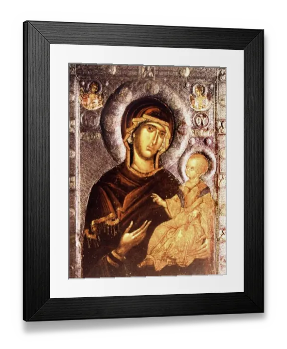 Framed Print : Virgin, Saviour