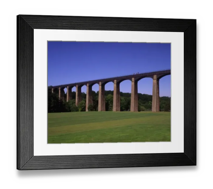 Framed Print : Shropshire Union Canal Aqueduct, Pont Cysyllte, Clwyd, Wales Framed Print : Shropshire Union Canal Aqueduct, Pont Cysyllte, Clwyd, Wales