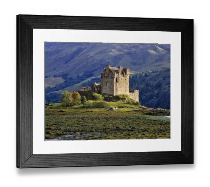 Framed Print : Scotland, Highland, Wester Ross, Eilean Donan Castle. Eilean Donan Castle sits on Loch Alsh Framed Print : Scotland, Highland, Wester Ross, Eilean Donan Castle. Eilean Donan Castle sits on Loch Alsh