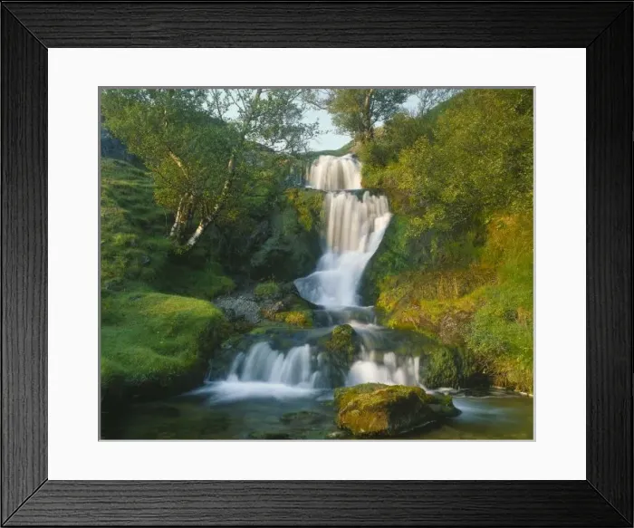 Framed Print : Waterfall, Isle Framed Print : Waterfall, Isle