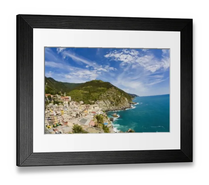 Framed Print : Italy, Cinque Terre, Vernazza, Hillside Town of Vernazza Framed Print : Italy, Cinque Terre, Vernazza, Hillside Town of Vernazza