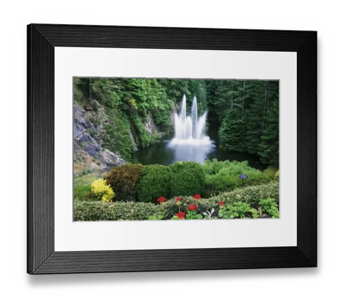 Framed Print : N. A. Canada, British Columbia, Vancouver Island, Saanich, Butchart Gardens Framed Print : N. A. Canada, British Columbia, Vancouver Island, Saanich, Butchart Gardens