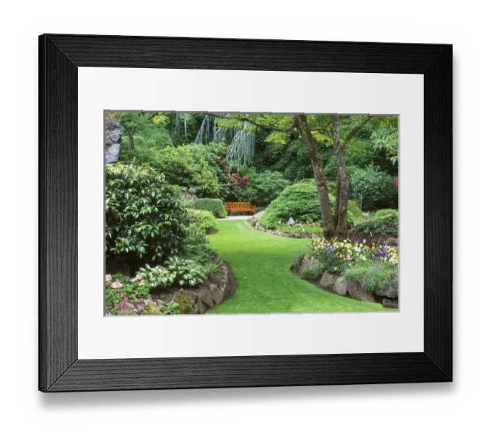 Framed Print : N. A. Canada, British Columbia, Vancouver Island, Saanich, Butchart Gardens Framed Print : N. A. Canada, British Columbia, Vancouver Island, Saanich, Butchart Gardens
